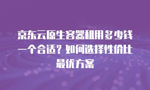 京东云云硬盘价格表一览表