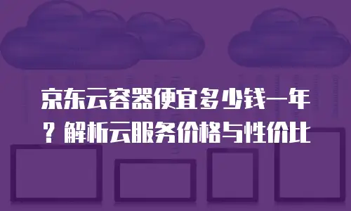 京东云轻量云主机便宜多少？
