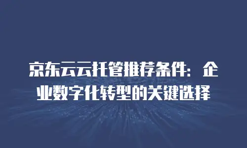 京东云公网IP报价多少合适