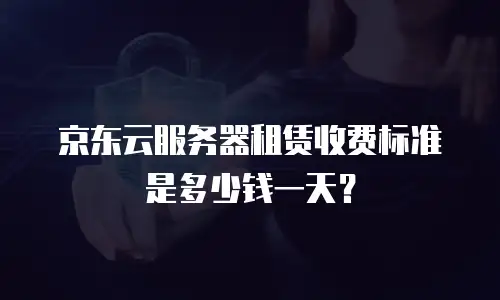 京东云服务器租赁收费标准是多少钱一天？