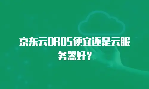 京东云DRDS便宜还是云服务器好？