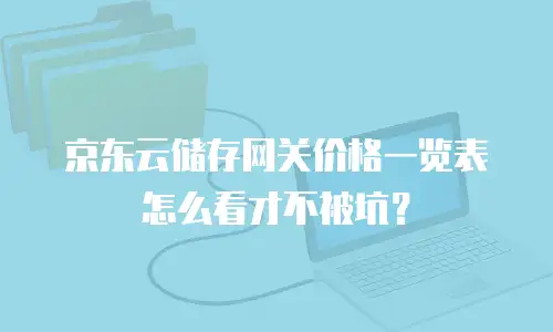 京东云储存网关价格一览表怎么看才不被坑？