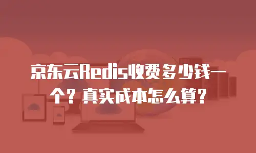 京东云Redis收费多少钱一个？真实成本怎么算？