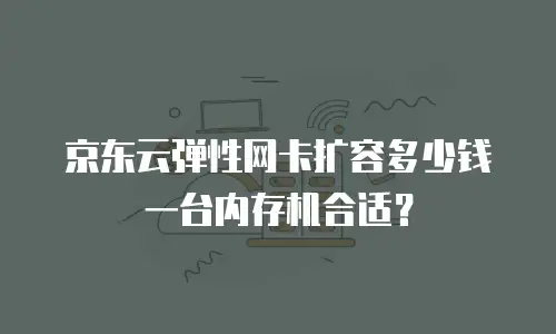 京东云弹性网卡扩容多少钱一台内存机合适？