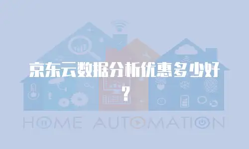 京东云数据分析优惠多少好？