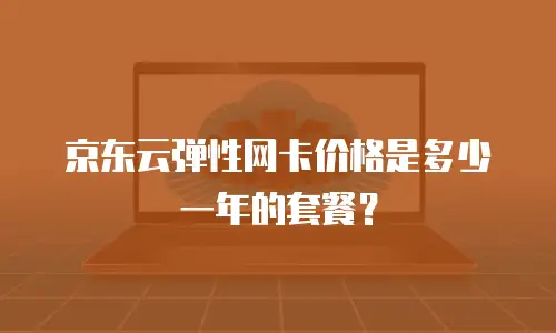 京东云弹性网卡价格是多少一年的套餐？