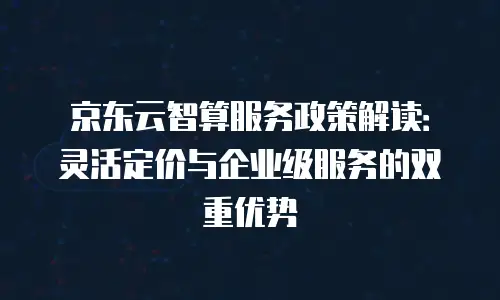 京东云储存网关续费是多少钱一年的多少：全面解析与实用指南