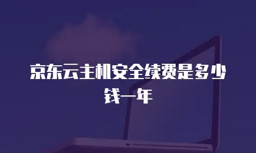 京东云弹性网卡一年多少钱正常使用