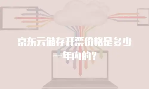 京东云储存开票价格是多少一年内的？