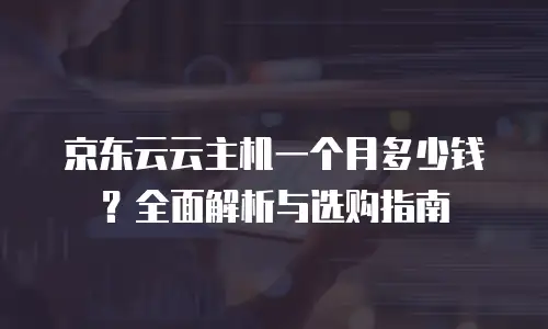 京东云弹性网卡租赁多少钱一张合适：深度解析与选择指南