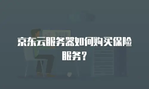京东云服务器如何购买保险服务？