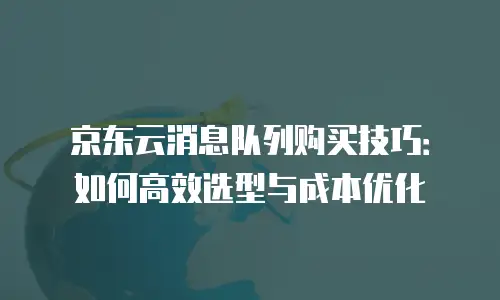 京东云容器打折多少钱一个：全面解析与选购指南
