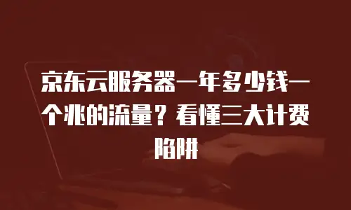 京东云服务器一年多少钱一个兆的流量？看懂三大计费陷阱