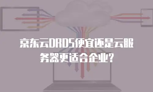 京东云DRDS便宜还是云服务器更适合企业？