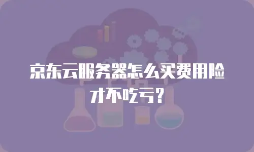 京东云服务器怎么买费用险才不吃亏？