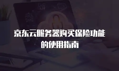 京东云服务器购买保险功能的使用指南