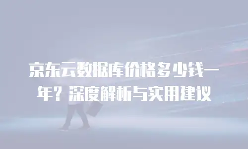 京东云服务器佣金比例是多少钱一个月