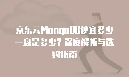 京东云储存折扣多少钱一个月