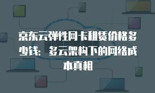 京东云弹性网卡租赁价格多少钱：多云架构下的网络成本真相