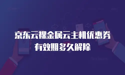 京东云储存费用多少钱