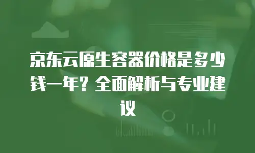京东云云硬盘价格