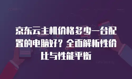 京东云储存代理商