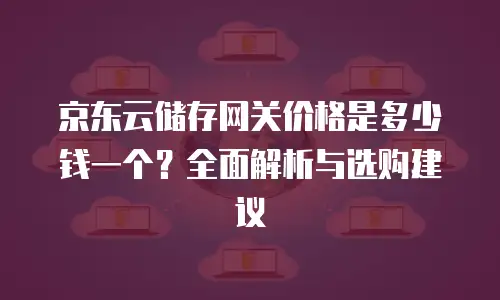 京东云容器便宜多少合适买一个？全面分析与选购指南