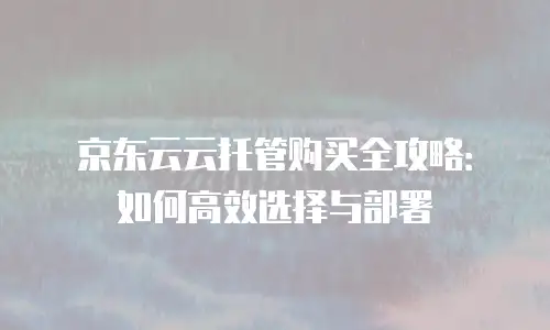 京东云弹性网卡多少钱一张？全面解析与选购建议