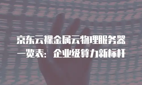 京东云储存网关折扣：企业云存储的高性价比选择