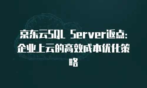 京东云服务器优惠多少合适？全面解析与性价比指南