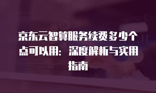 京东云服务器续费贵不贵：成本解析与实用建议