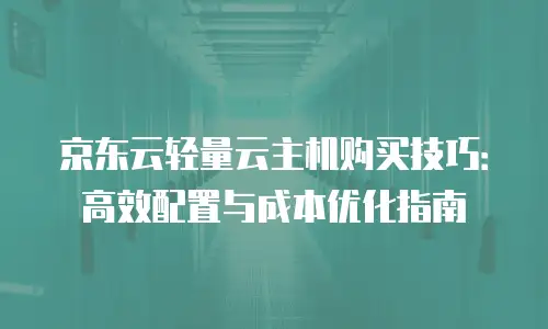 京东云服务器返现多久到账户上使用