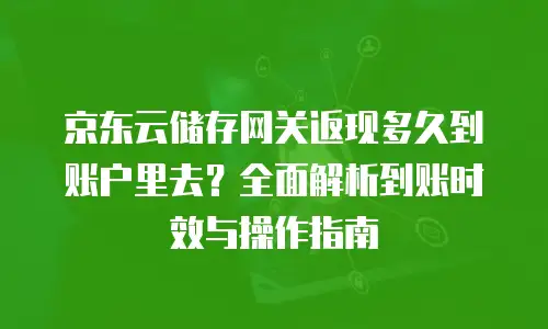 京东云服务器佣金比例多少最好用：深度解析与实用建议