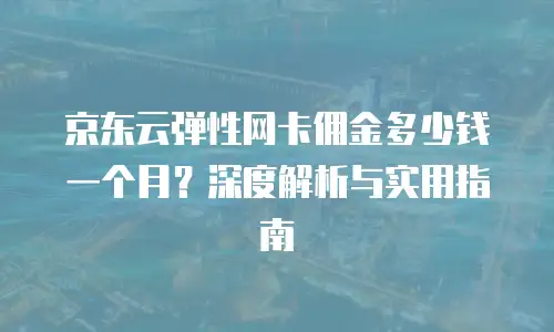 京东云服务器返现多久到账户上的