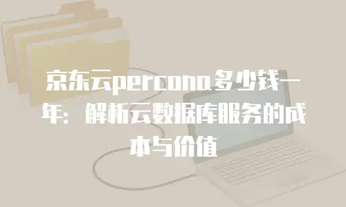 京东云轻量云主机价格表：性价比之选的深度解析