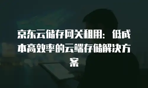 京东云数据分析购买规则：解锁高效云服务的实用指南