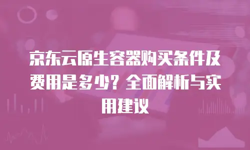 京东云弹性网卡返点：企业节省成本的智能选择