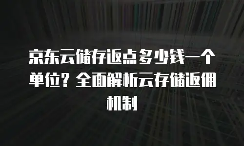 京东云CDN代理商：如何选择可靠的合作伙伴助力业务增长