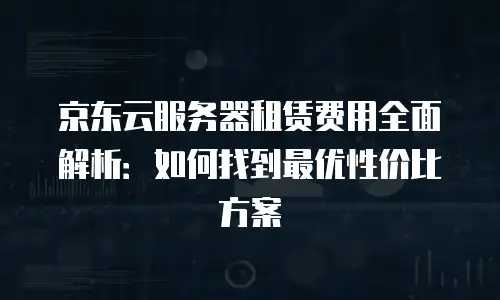 京东云容器价格多少钱一盒：解析与购买指南
