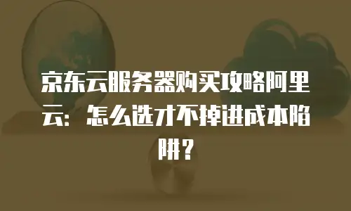 京东云jdnosql报价：解锁企业数据管理的高性价比之选
