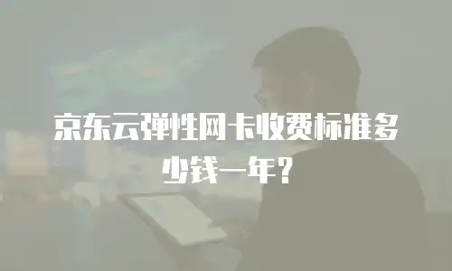 京东云弹性网卡收费标准多少钱一年？