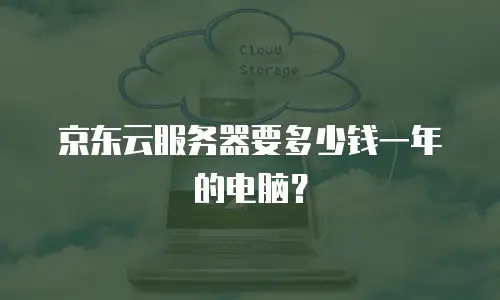 京东云服务器要多少钱一年的电脑？