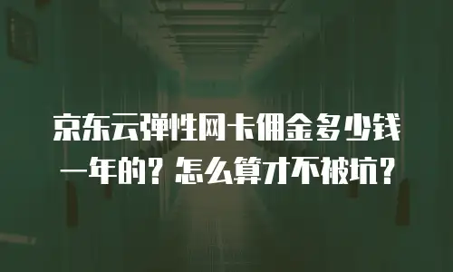 京东云容器价格多少钱一个合适：如何选择性价比最优方案