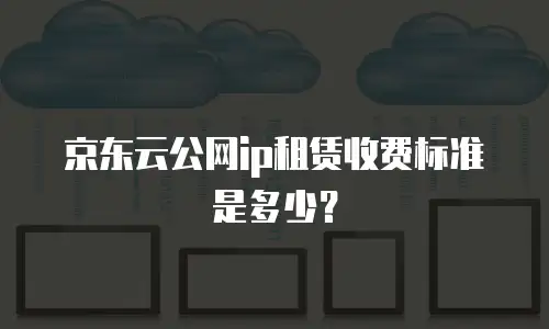 京东云公网ip租赁收费标准是多少？
