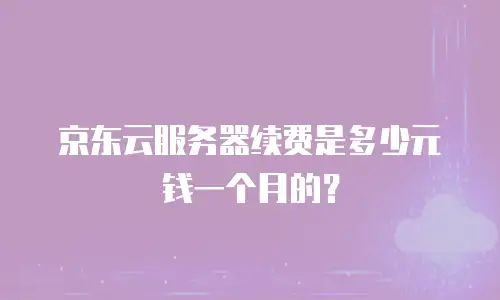 京东云服务器购买攻略详解：从零开始的智能部署指南