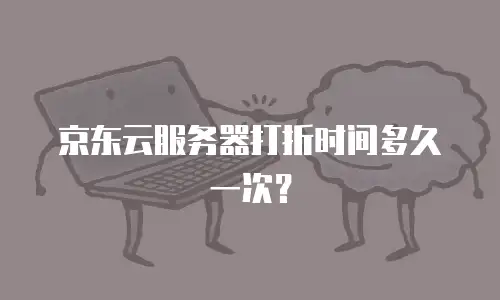 京东云服务器打折时间多久一次？
