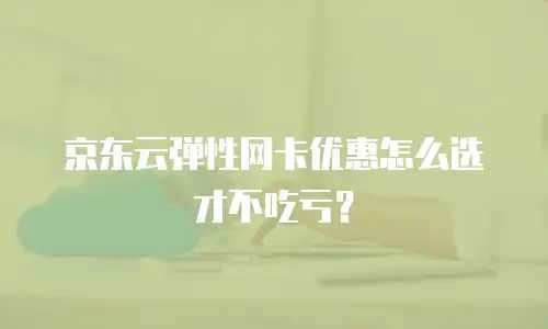 京东云弹性网卡一个月多少钱：成本解析与使用建议