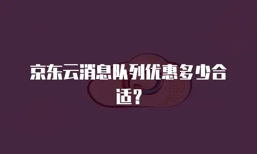 京东云服务器要多少钱一个？全面解析价格构成与市场定位