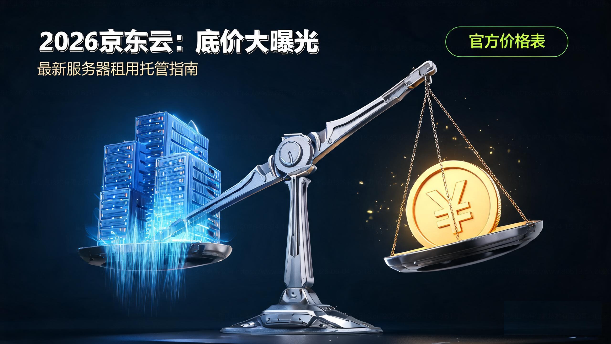 2026年京东云多少钱一个月？最新京东云服务器租用与托管价格表