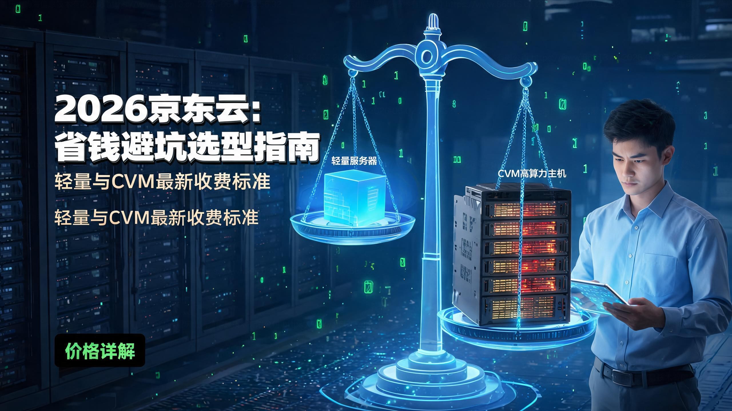 2026年最新京东云服务器价格多少？轻量与CVM云主机收费标准一览表